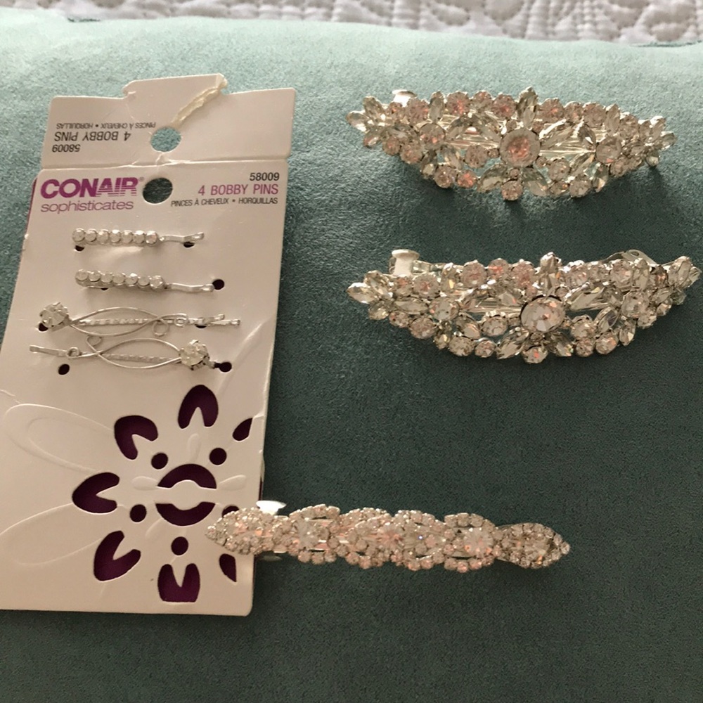 Hair clips and bobby pins